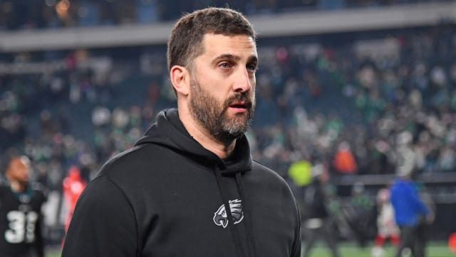 Philadelphia Eagles coach Nick Sirianni after losing a Week 17 game to a three-win Arizona Cardinals team